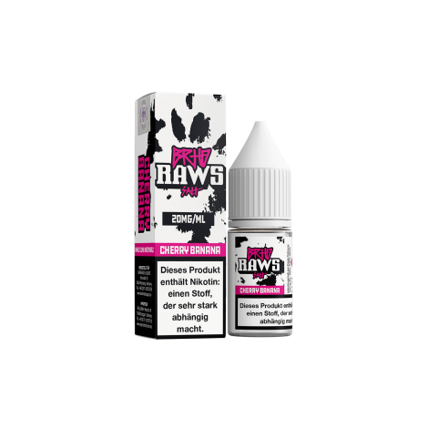 Barehead - BRHD Raws - Cherry Banana 10 ml Liquid