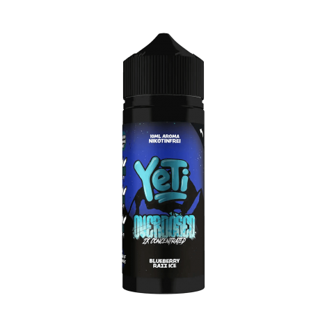 Yeti - Overdosed - Blueberry Razz Ice 10 ml Aroma