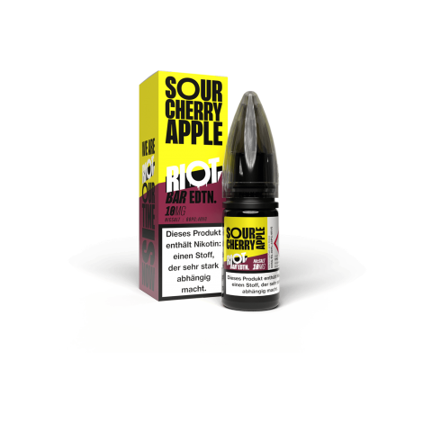 Riot Squad - BAR EDTN - Sour Cherry Apple 10 ml Liquid