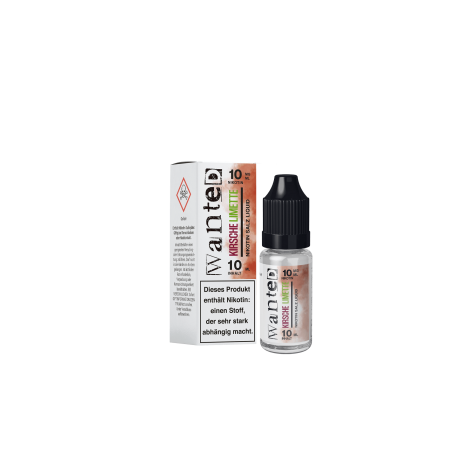 Wanted - Kirsche Limette 10 ml Liquid