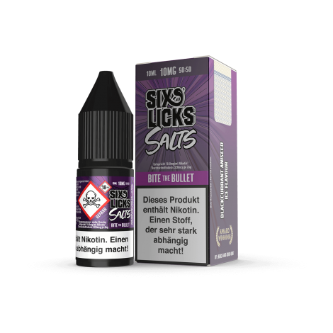 Six Licks - Bite the Bullet 10 ml Liquid