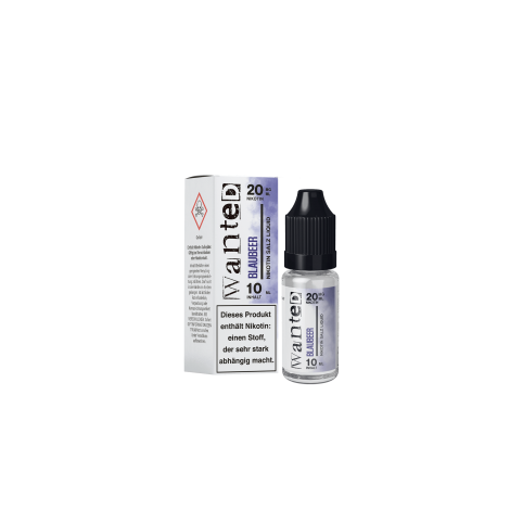 Wanted - Blaubeer 10 ml Liquid