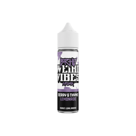 Barehead - BRHD Weird Vibes - Berry & Thyme Lemonade 10 ml Aroma