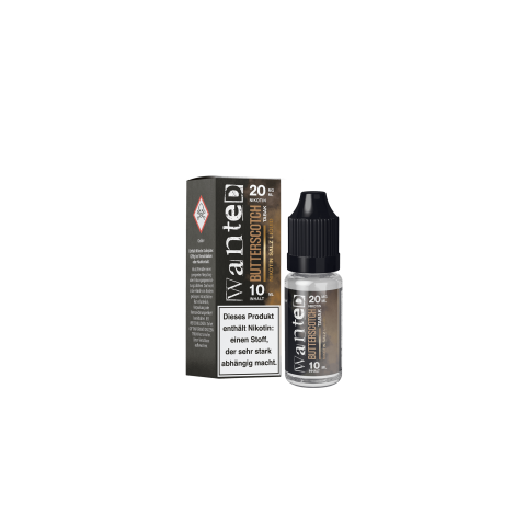 Wanted - Butterscotch Tabak 10 ml Liquid