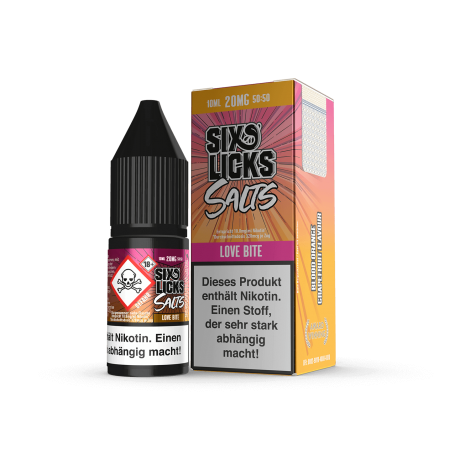 Six Licks - Love Bite 10 ml Liquid