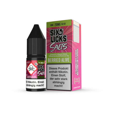 Six Licks - Berried Alive 10 ml Liquid