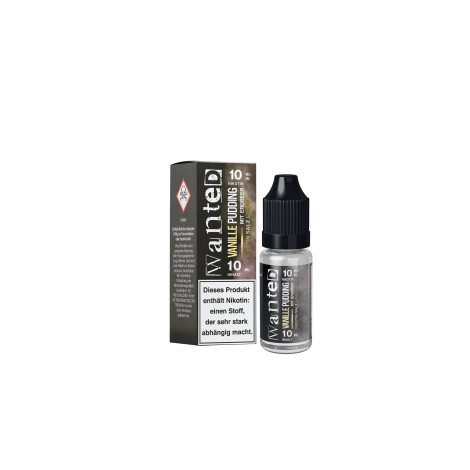 Wanted - Vanillepudding Erdbeere 10 ml Liquid