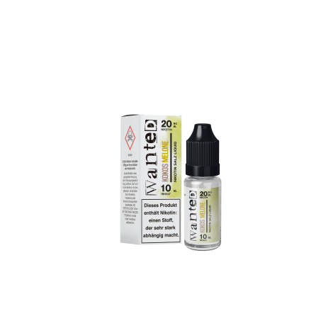 Wanted - Kokos Melone 10 ml Liquid