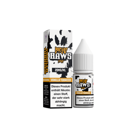 Barehead - BRHD Raws - Vanilla Tobacco 10 ml Liquid